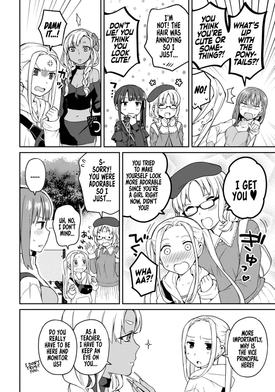 Asa Okitara Onnanoko ni Natteita Danshi Koukousei-tachi no Hanashi Chapter 4 - Page 10