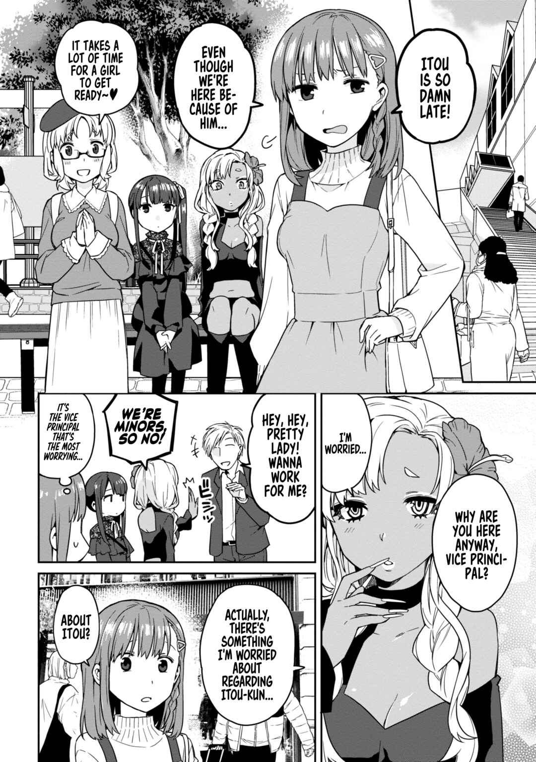 Asa Okitara Onnanoko ni Natteita Danshi Koukousei-tachi no Hanashi Chapter 4 - Page 8