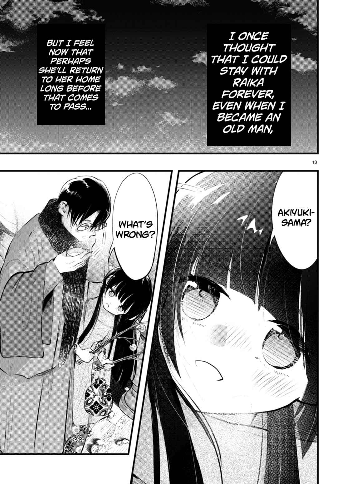 Tsuma no Kigen de Tenkou ga Kawaru Hanashi Chapter 11 - Page 13
