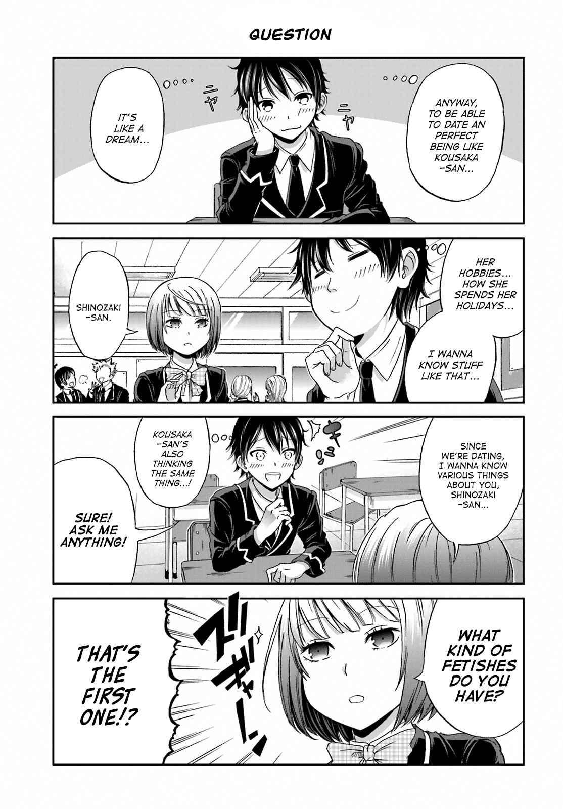Boku no Kanojo ga Majime Sugiru Shojo Bitch na Ken Chapter 1 - Page 3