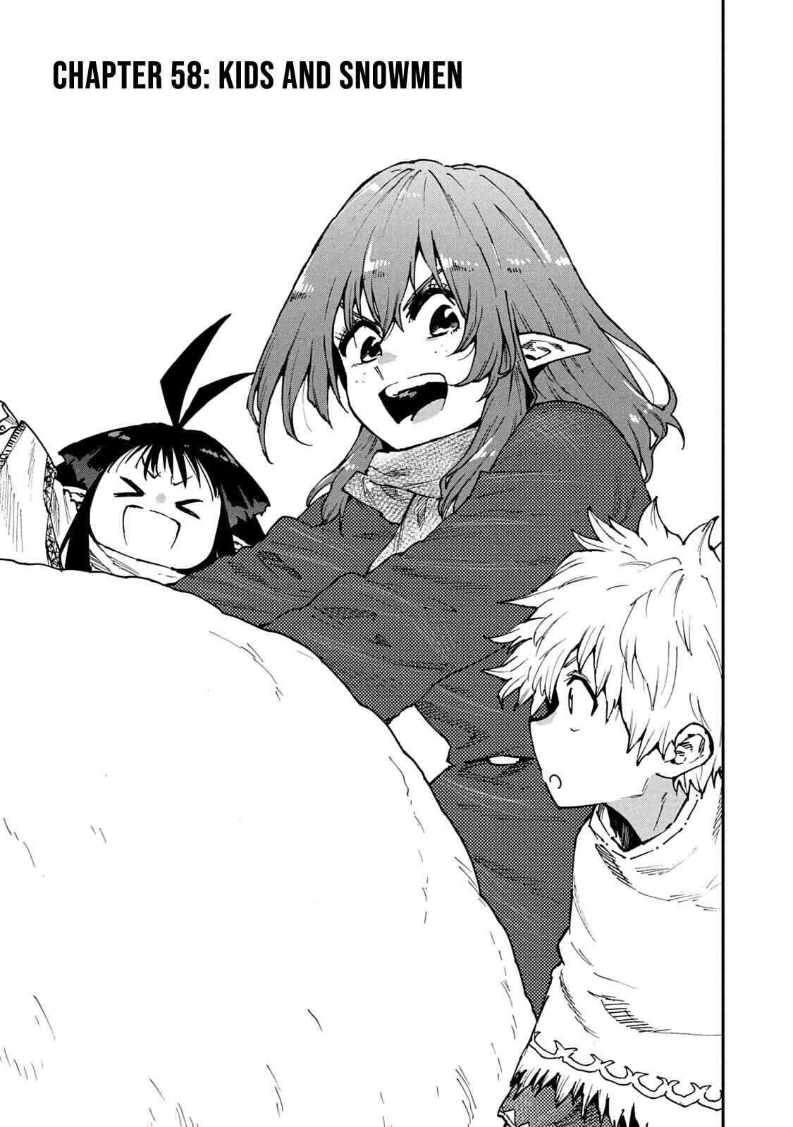 Mazumeshi Elf to Yuuboku gurashi Chapter 58 - Page 1