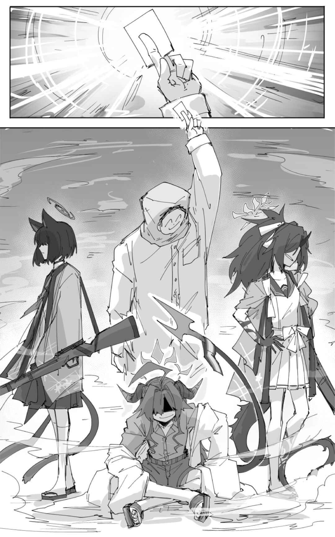 Blue Archive - Kankan's Blue Archive Logs (Doujinshi) Chapter 26 - Page 5