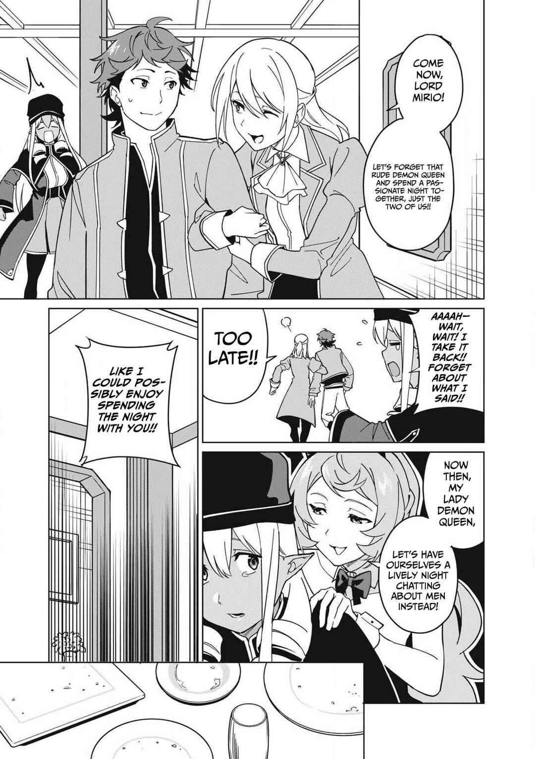 Biryuu Enshoutan ~Jikokouteikan ga Gekitei na Dragon-kyuu Bishoujo Maou wo, Yuusha ga Icharabu de Taijisuru Ohanashi~ Chapter 69 - Page 12