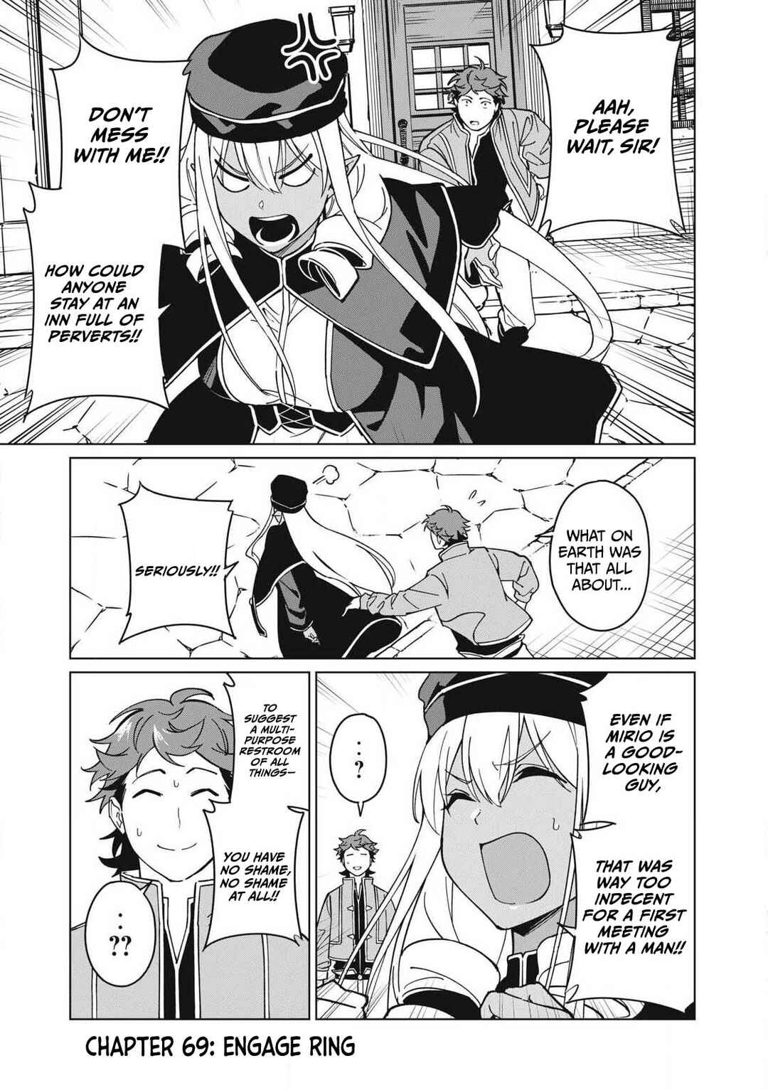 Biryuu Enshoutan ~Jikokouteikan ga Gekitei na Dragon-kyuu Bishoujo Maou wo, Yuusha ga Icharabu de Taijisuru Ohanashi~ Chapter 69 - Page 2