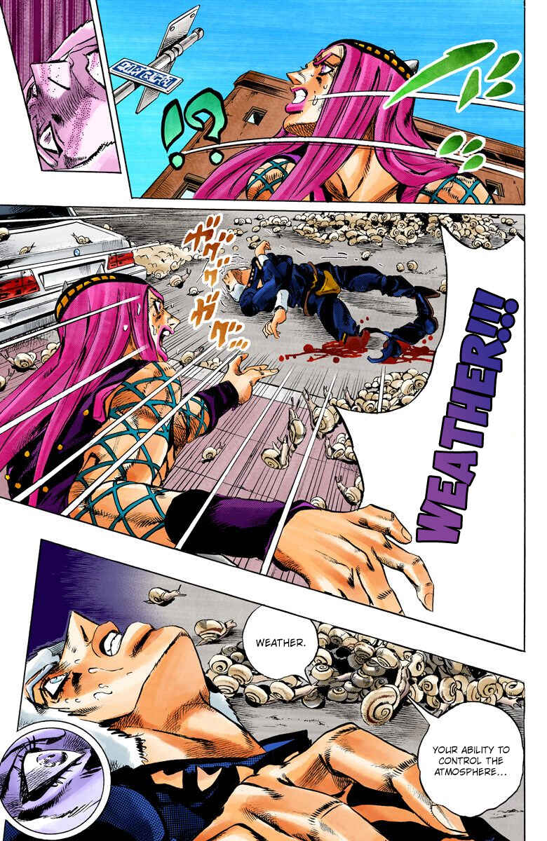 JoJo no Kimyou na Bouken: Part 6 - Stone Ocean Color-ban Chapter 133 - Page 12