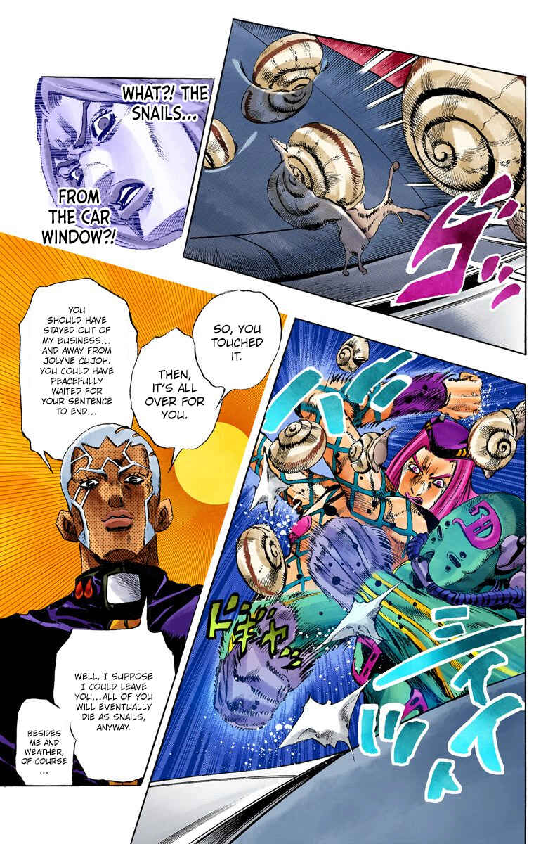 JoJo no Kimyou na Bouken: Part 6 - Stone Ocean Color-ban Chapter 133 - Page 16