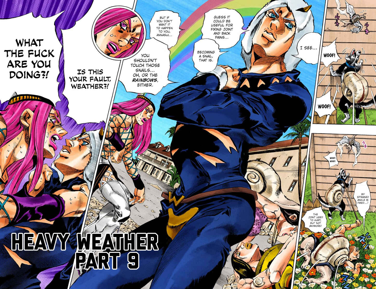 JoJo no Kimyou na Bouken: Part 6 - Stone Ocean Color-ban Chapter 133 - Page 2
