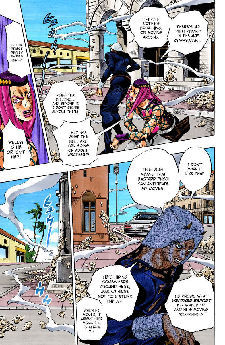 JoJo no Kimyou na Bouken: Part 6 - Stone Ocean Color-ban Chapter 133 - Page 9