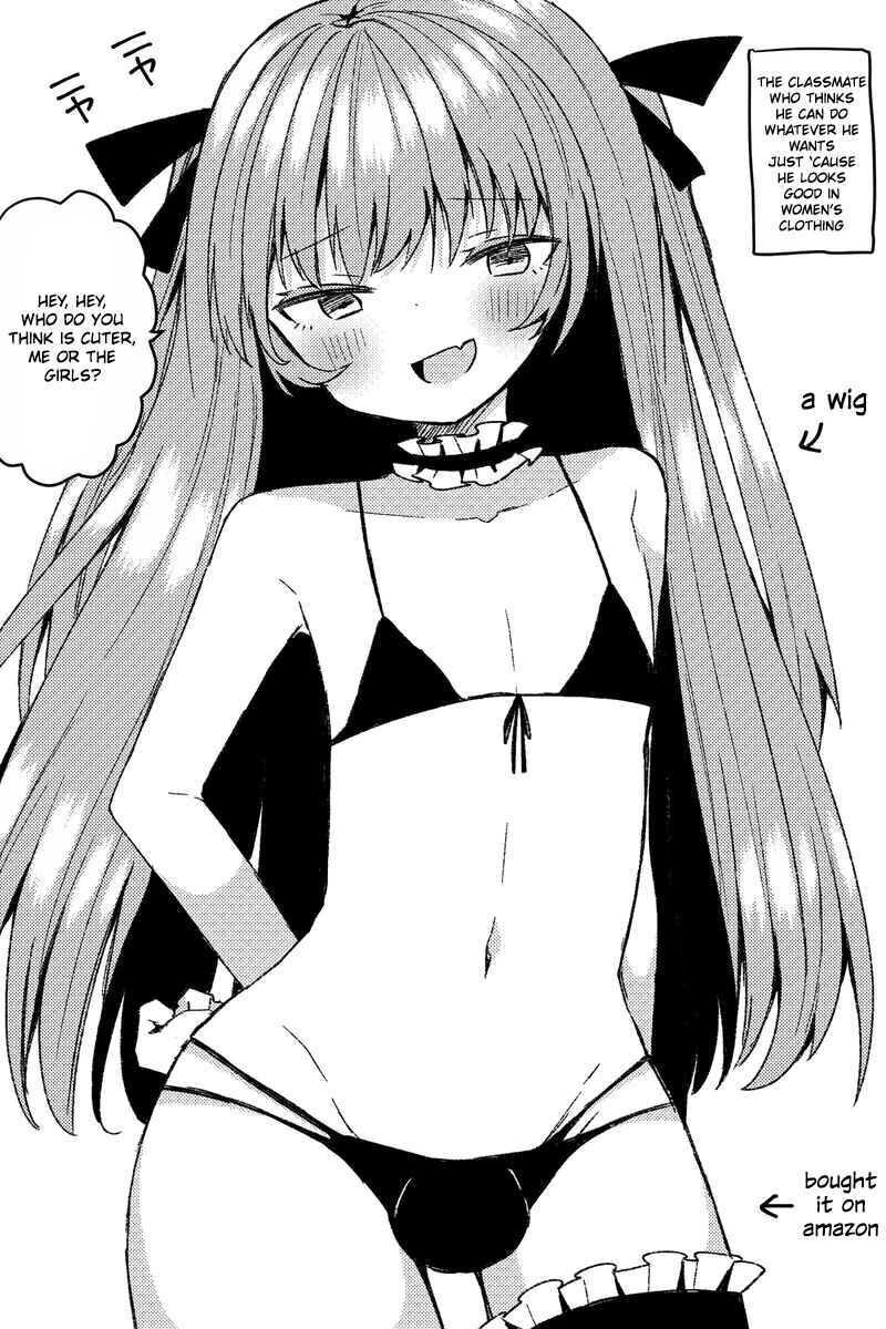 Choushi ni Notte Iru Josou Danshi ni Kokuhaku Shite Wakarasete Yaru Chapter ? - Page 1