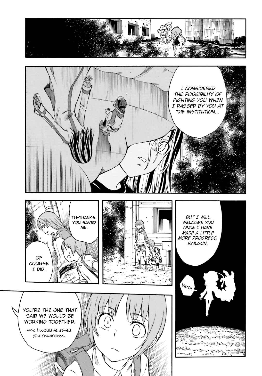 Toaru Majutsu no Index Gaiden: Toaru Kagaku no Railgun Chapter 91 - Page 9