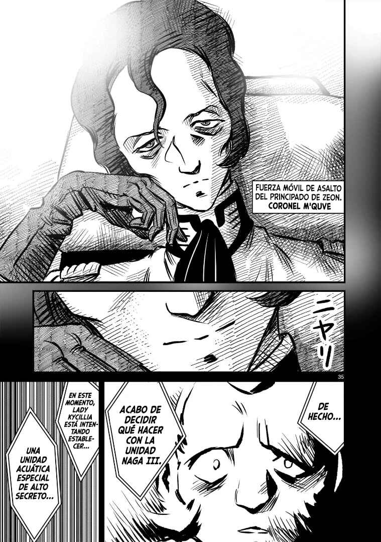 Mobile Suit Gundam: The battle tales of Flanagan Boone Chapter 5 - Page 35