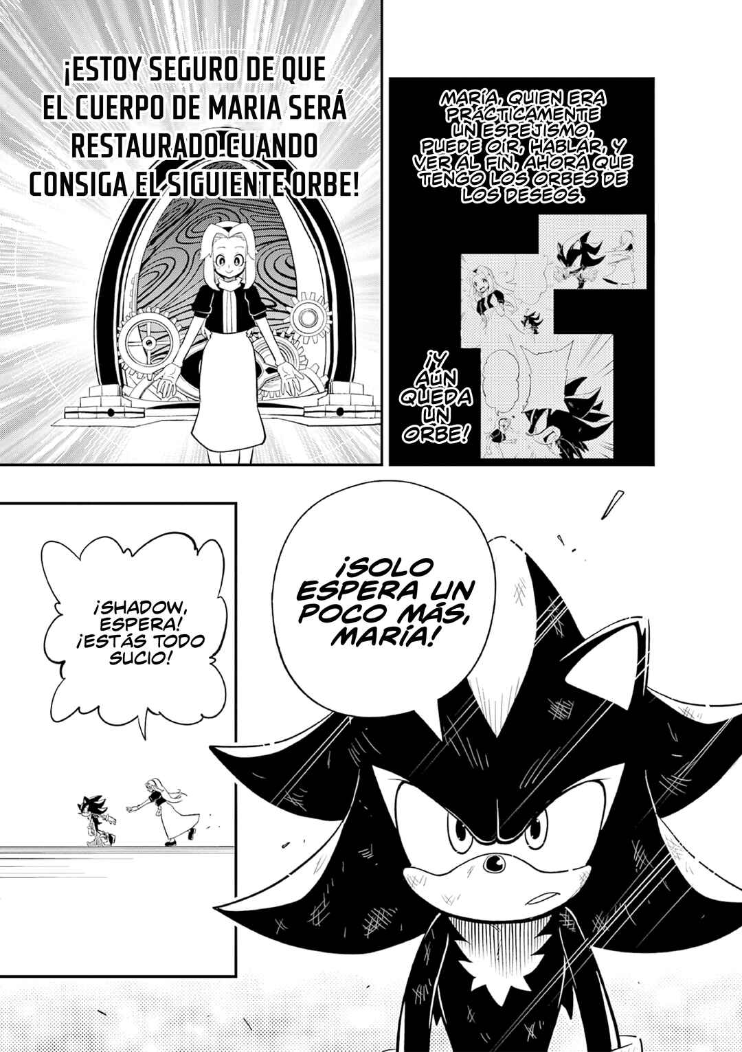 The Jet Black Hedgehog: Shadow the Hedgehog Chapter 4 - Page 8