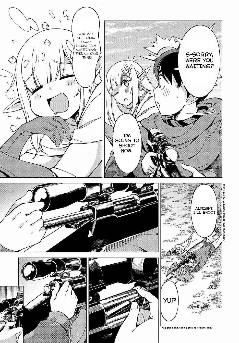 Hokkaidou no Gen'eki Hunter ga Isekai ni Hourikomarete Mita ~Elf Yome to Meguru Isekai Shuryou Life~ Chapter 7 - Page 16