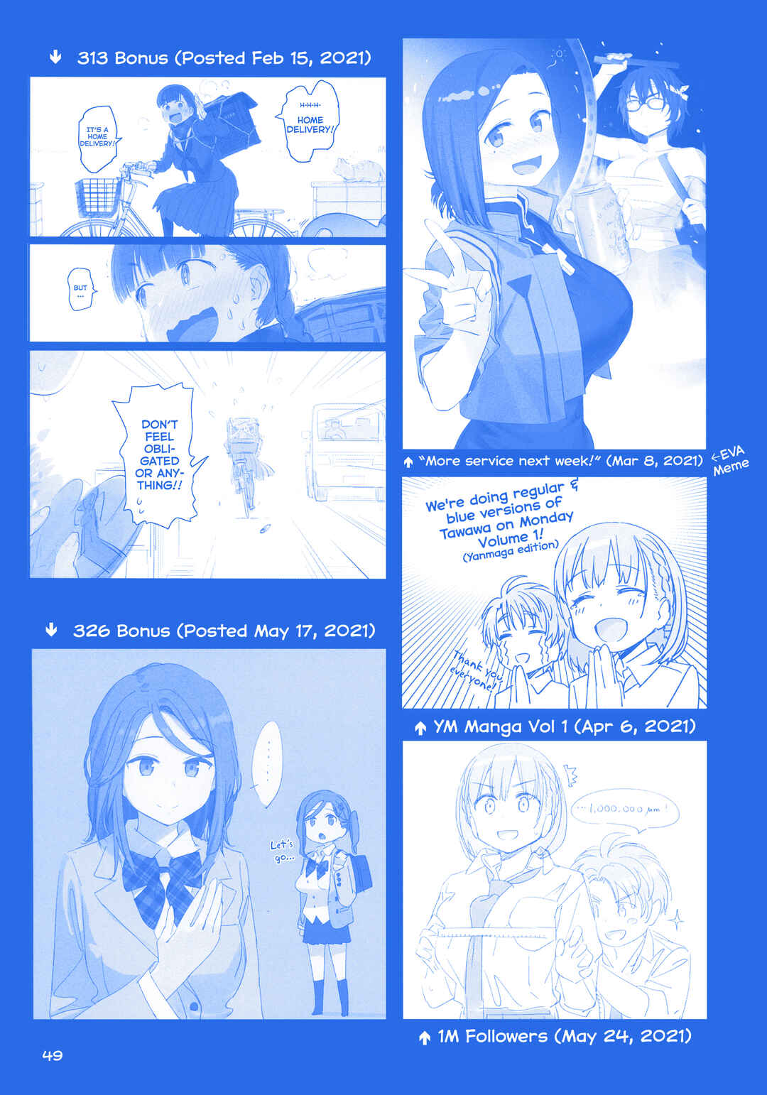 Getsuyoubi no Tawawa  (Twitter Webcomic) Chapter 39 - Page 13