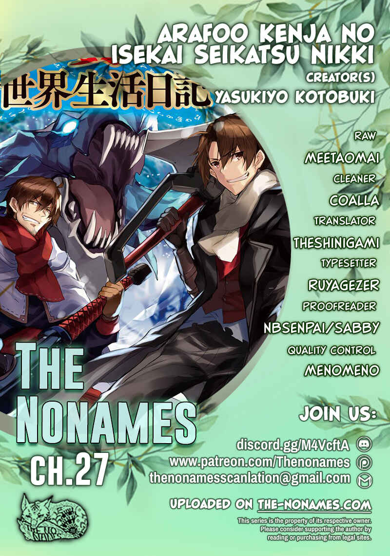 Arafoo Kenja no Isekai Seikatsu Nikki Chapter 27 - Page 1
