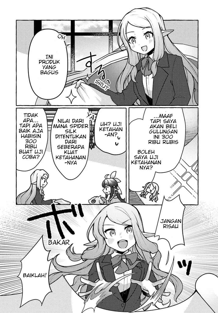 Watashi, Kumo na Monster wo Tame Shitanode, Spider Silk de Saiho wo Ganbarimasu! Chapter 6 - Page 34