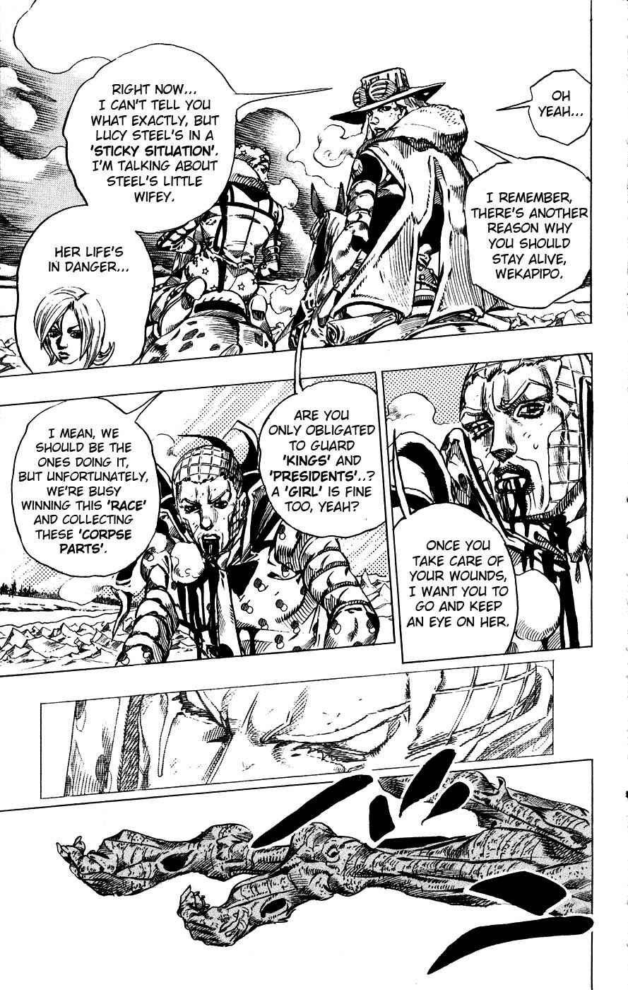 JoJo no Kimyou na Bouken: Part 7 - Steel Ball Run Chapter 54 - Page 45