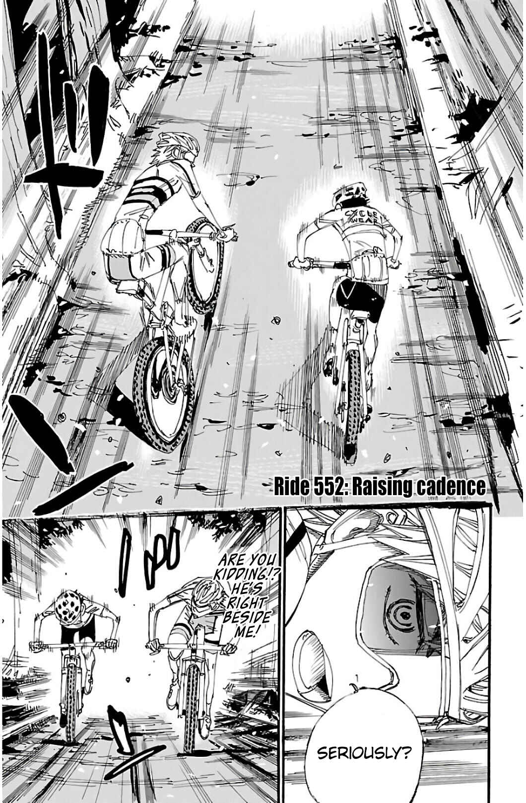 Yowamushi Pedal Chapter 552 - Page 1