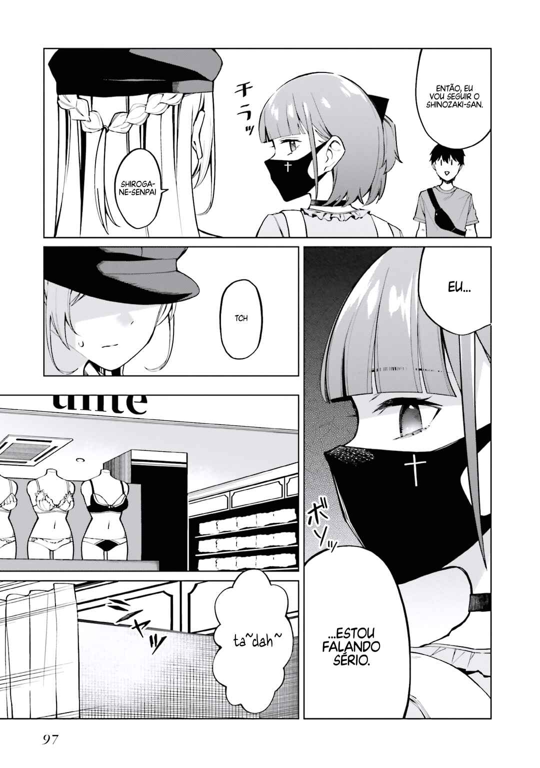 Hyoujou ga Issai Wakaranai Shirogane-san Chapter 10 - Page 10