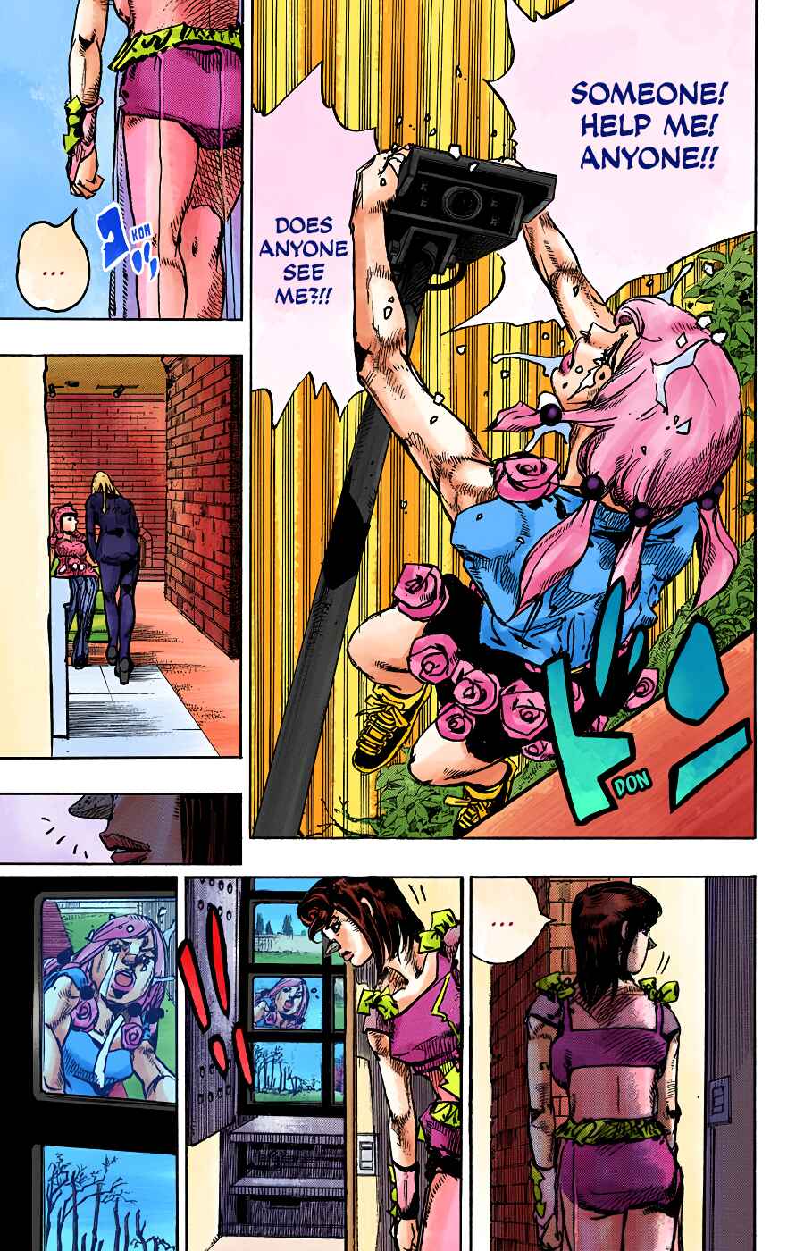 JoJo no Kimyou na Bouken: Part 8 - JoJolion Color-ban Chapter 94 - Page 10