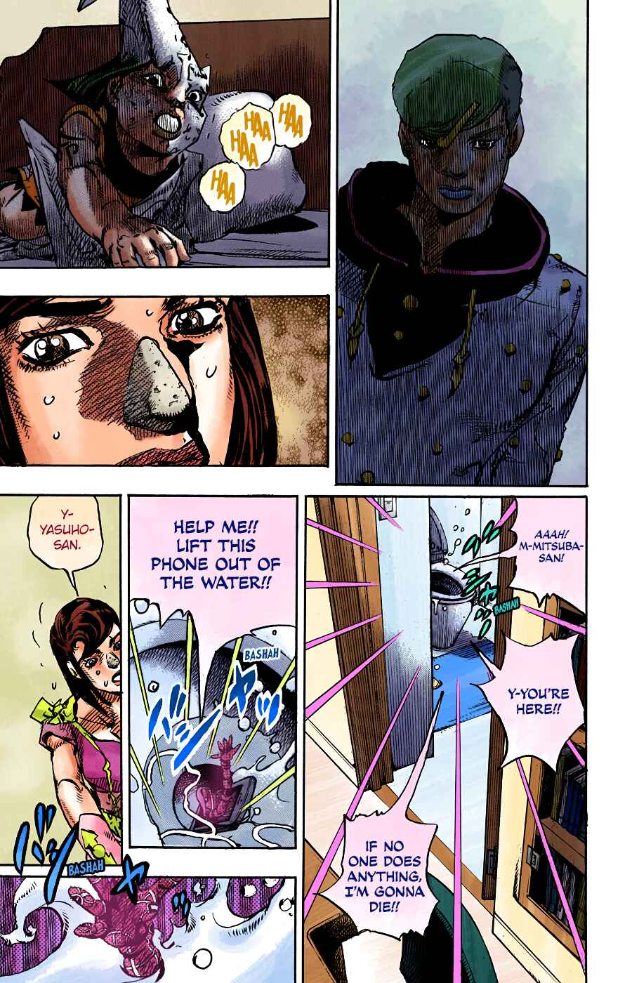 JoJo no Kimyou na Bouken: Part 8 - JoJolion Color-ban Chapter 94 - Page 14