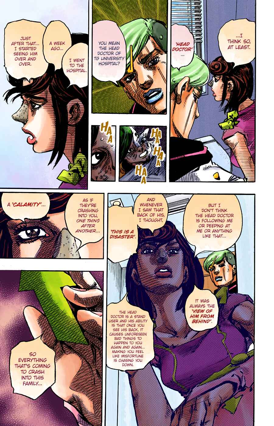 JoJo no Kimyou na Bouken: Part 8 - JoJolion Color-ban Chapter 94 - Page 27