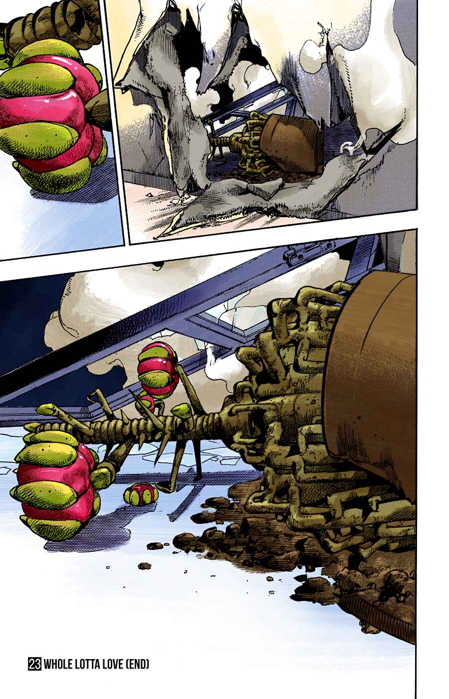 JoJo no Kimyou na Bouken: Part 8 - JoJolion Color-ban Chapter 94 - Page 35