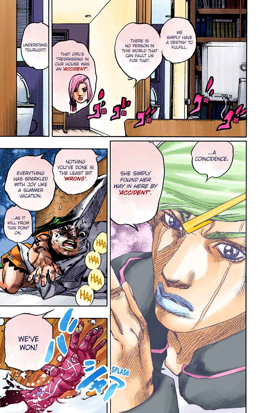 JoJo no Kimyou na Bouken: Part 8 - JoJolion Color-ban Chapter 94 - Page 4