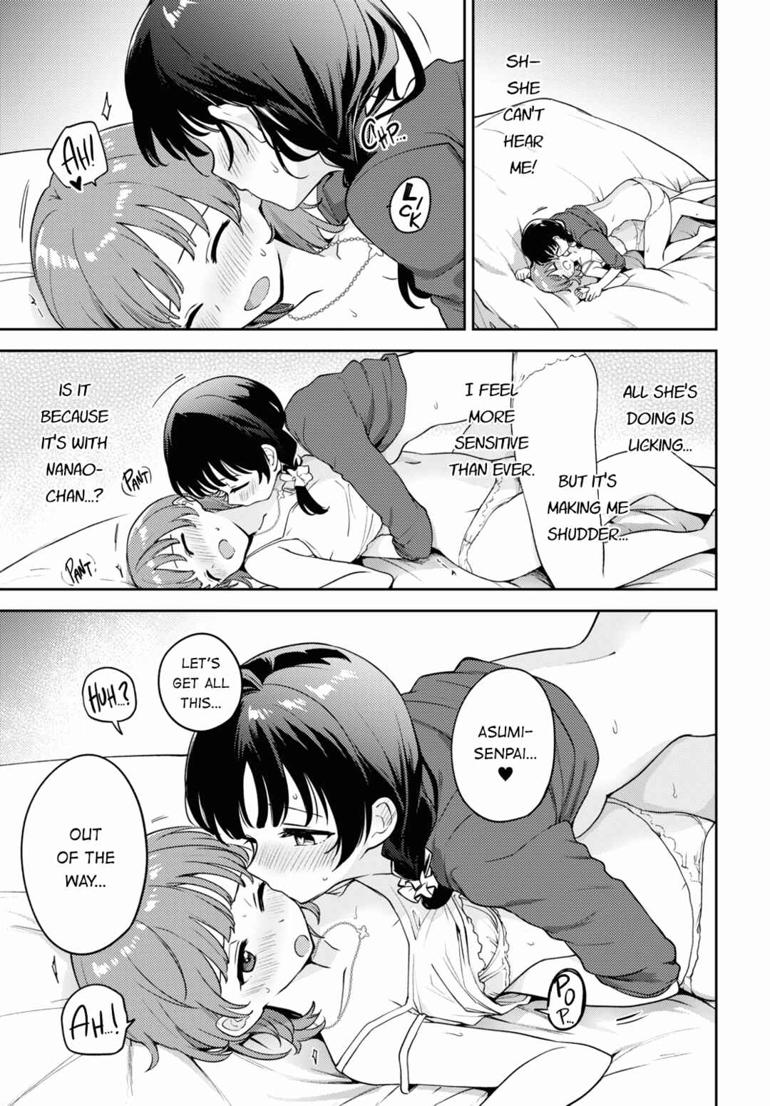 Asumi-chan wa Les Fuuzoku ni Kyoumi ga Arimasu! Chapter 19 - Page 3