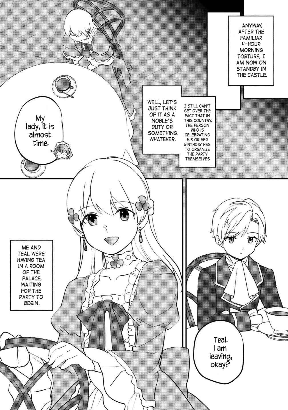 Koushaku Reijou ni Tensei shiteshimatta node, Mental Otome na Ore wa, Zenryoku de Onnanoko wo Tanoshimimasu Chapter 27.1 - Page 4