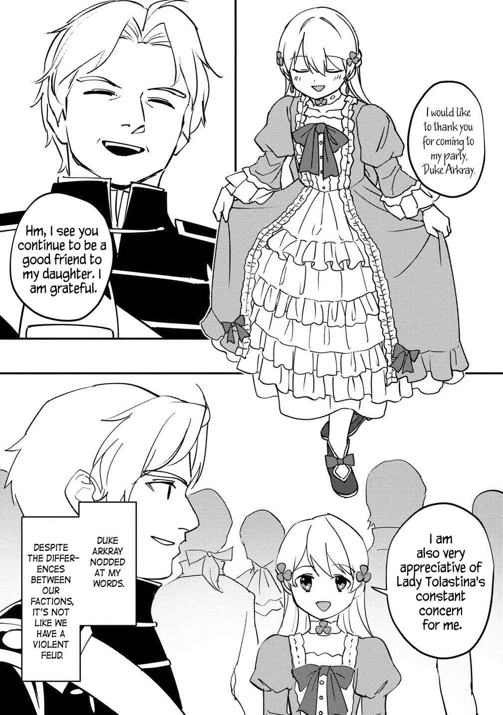 Koushaku Reijou ni Tensei shiteshimatta node, Mental Otome na Ore wa, Zenryoku de Onnanoko wo Tanoshimimasu Chapter 27.1 - Page 7