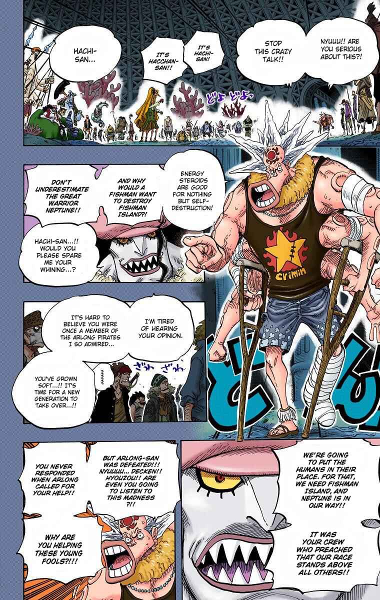 One Piece (Official Colored) Chapter 615 - Page 10