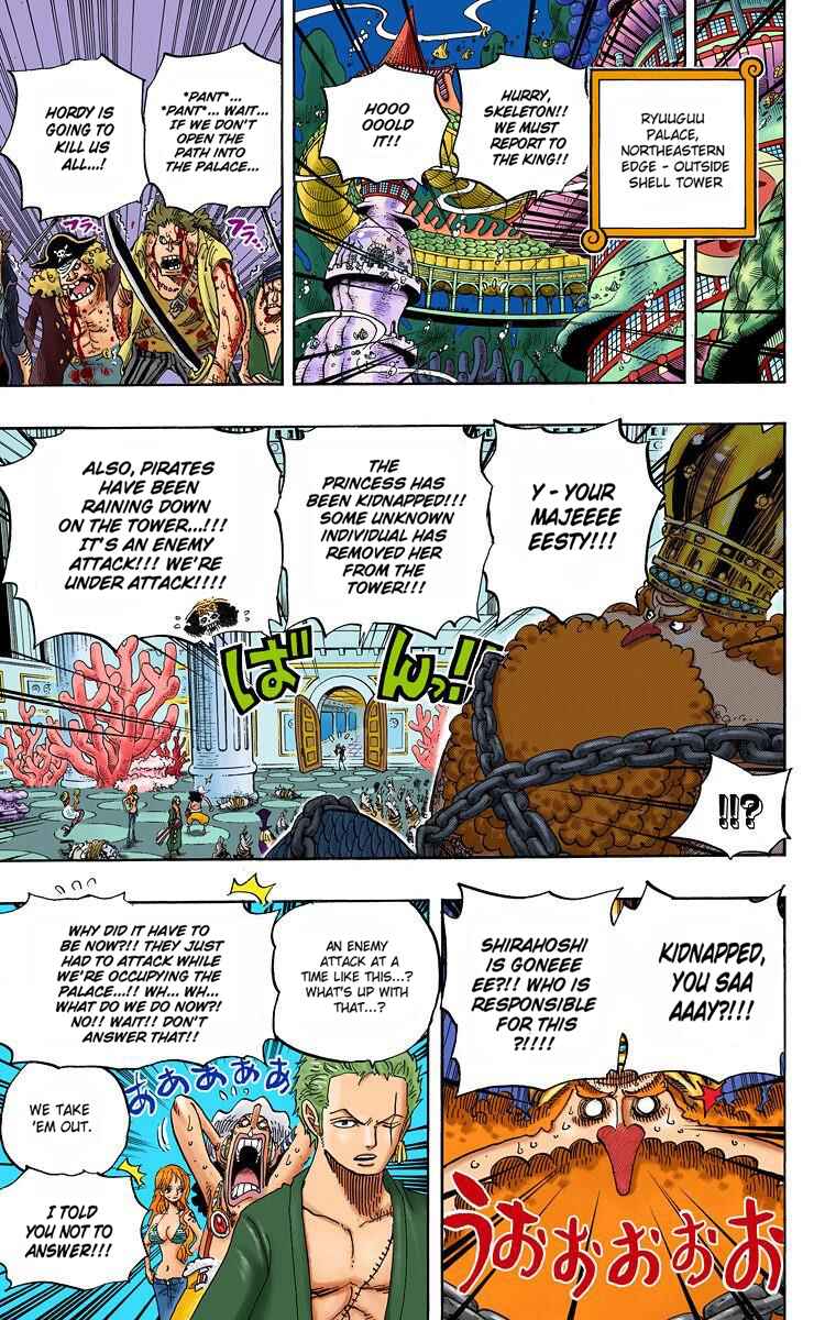 One Piece (Official Colored) Chapter 615 - Page 17