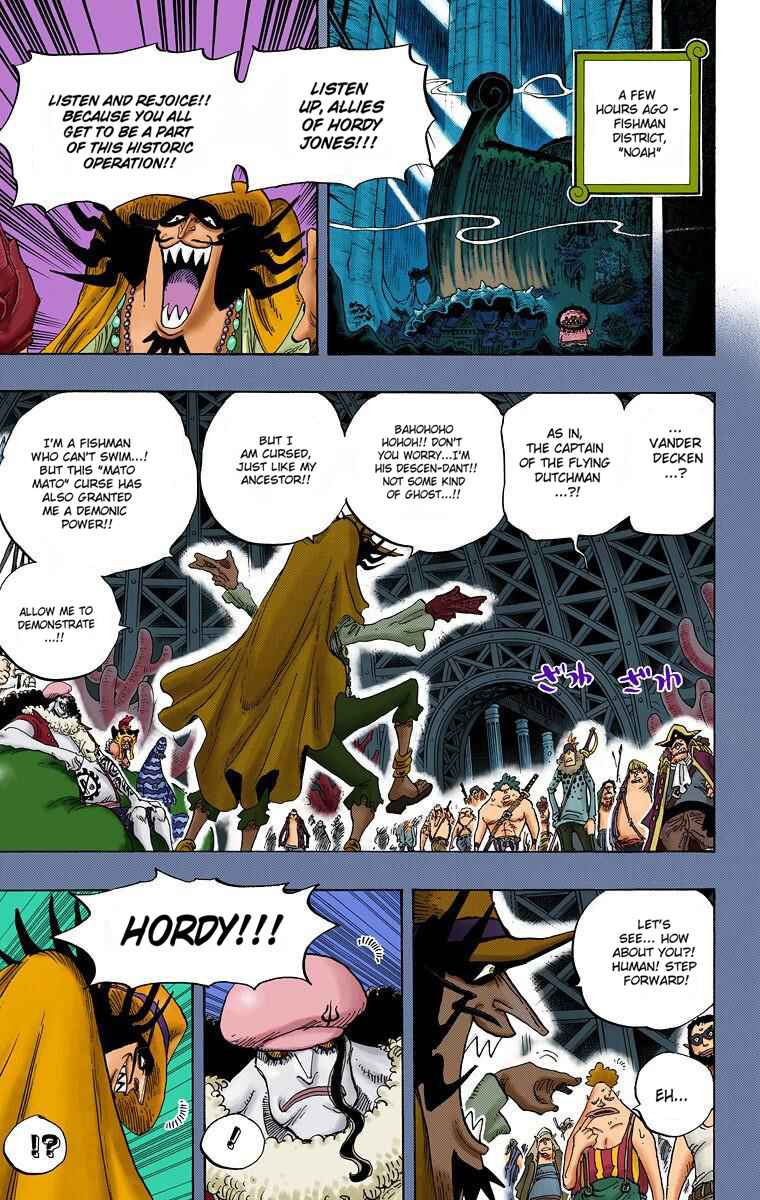 One Piece (Official Colored) Chapter 615 - Page 9