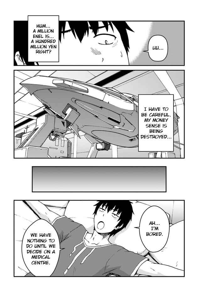 Mezametara Saikyou Soubi to Uchuusen-mochi datta node, Ikkodate Mezashite Youhei to shite Jiyuu ni Ikitai Chapter 11.2 - Page 12