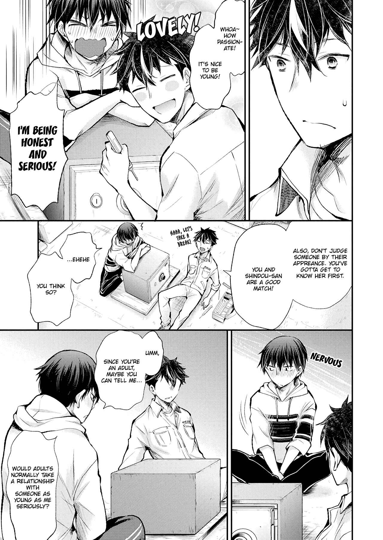 Shingeki no Eroko-san: Hen na Oneesan wa Danshi Kousei to Nakayoku Naritai Chapter 16 - Page 13