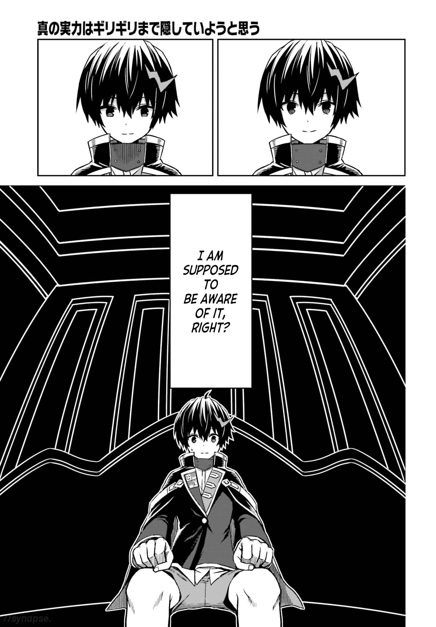 Shin no Jitsuryoku wa Girigiri made Kakushiteiyou to Omou Chapter 6 - Page 23