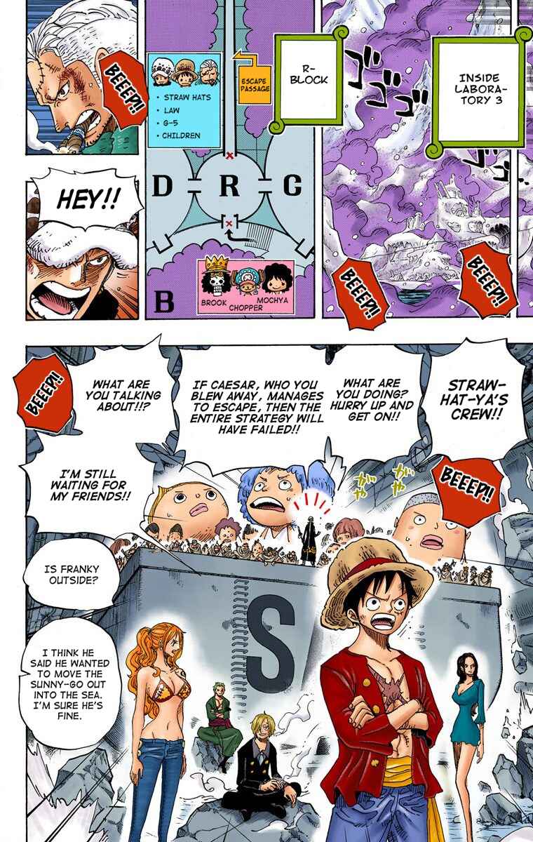 One Piece (Official Colored) Chapter 693 - Page 12
