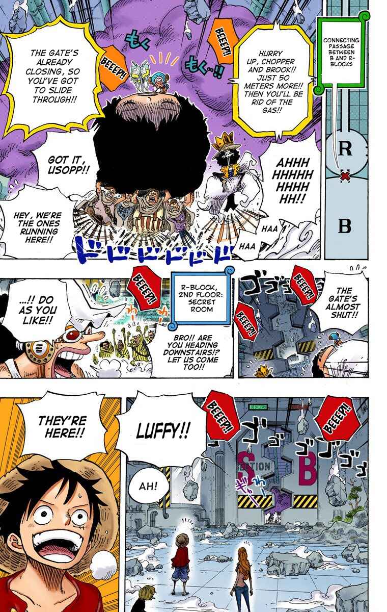 One Piece (Official Colored) Chapter 693 - Page 13