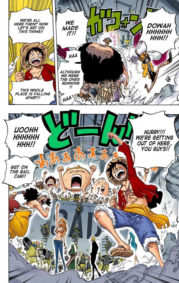 One Piece (Official Colored) Chapter 693 - Page 14