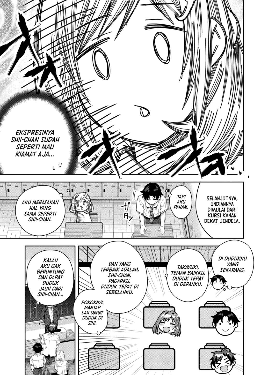 Classmate no Moto Idol ga, Tonikaku Kyodou Fushin nandesu. Chapter 24 - Page 12