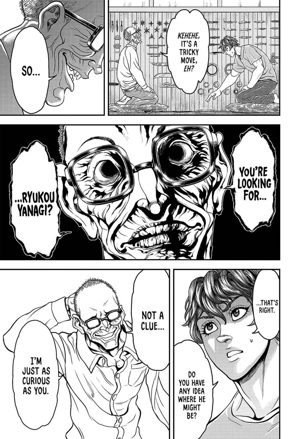 Yuuenchi – Baki Gaiden Chapter 15 - Page 12