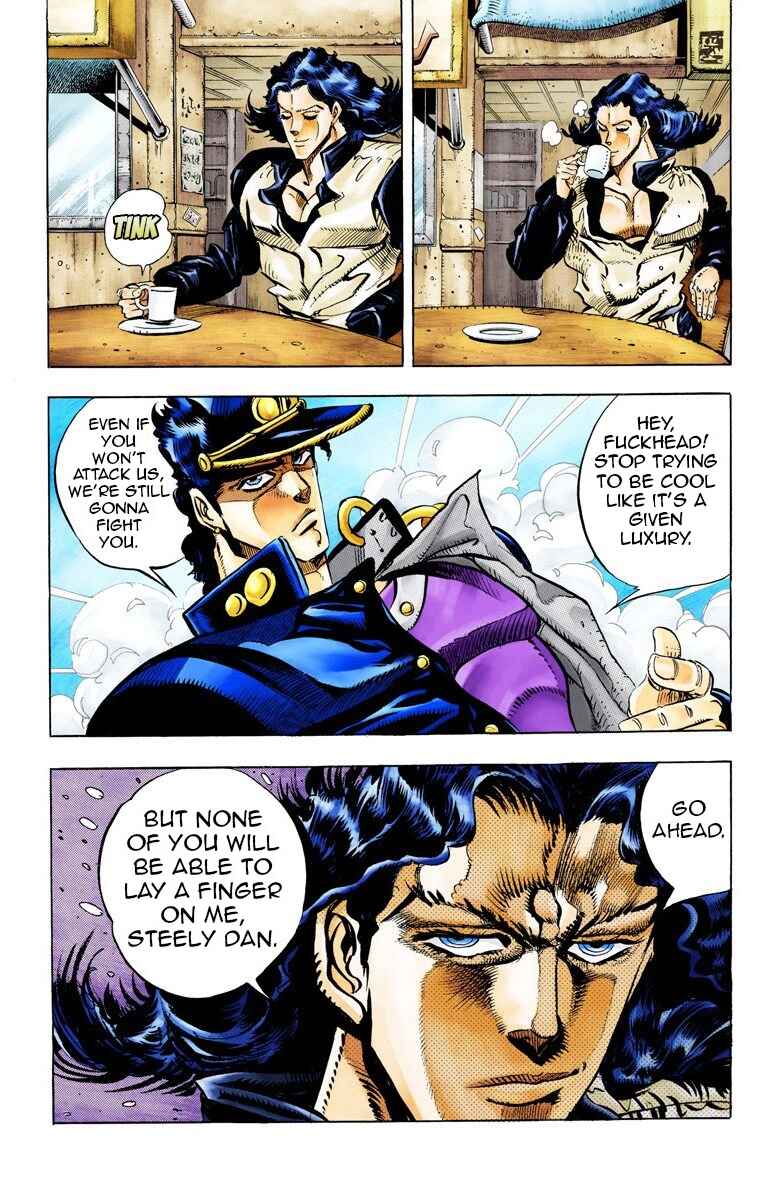 JoJo no Kimyou na Bouken: Part 3 - Stardust Crusaders Color-ban Chapter 48 - Page 10