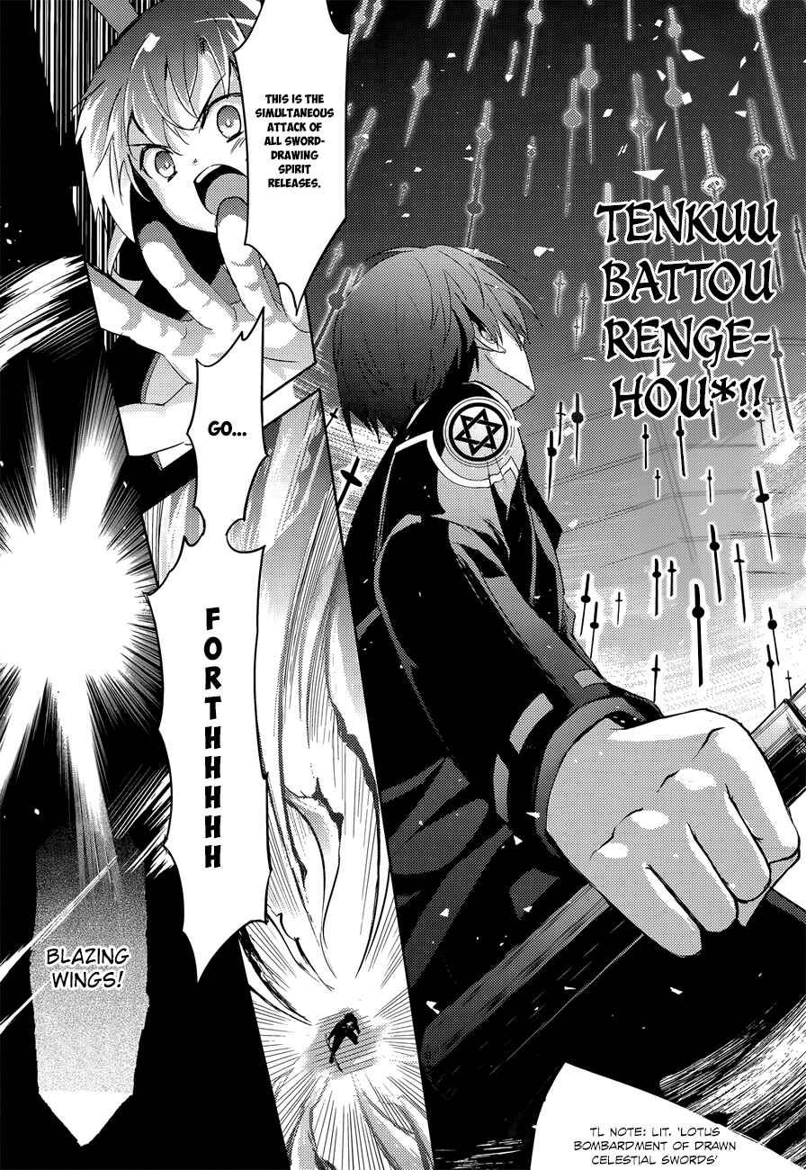 Magika no Kenshi to Shoukan Maou Chapter 30 - Page 30