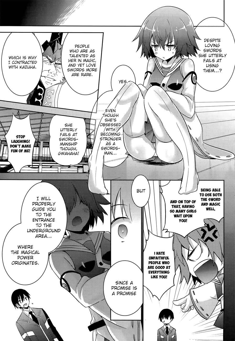 Magika no Kenshi to Shoukan Maou Chapter 30 - Page 34