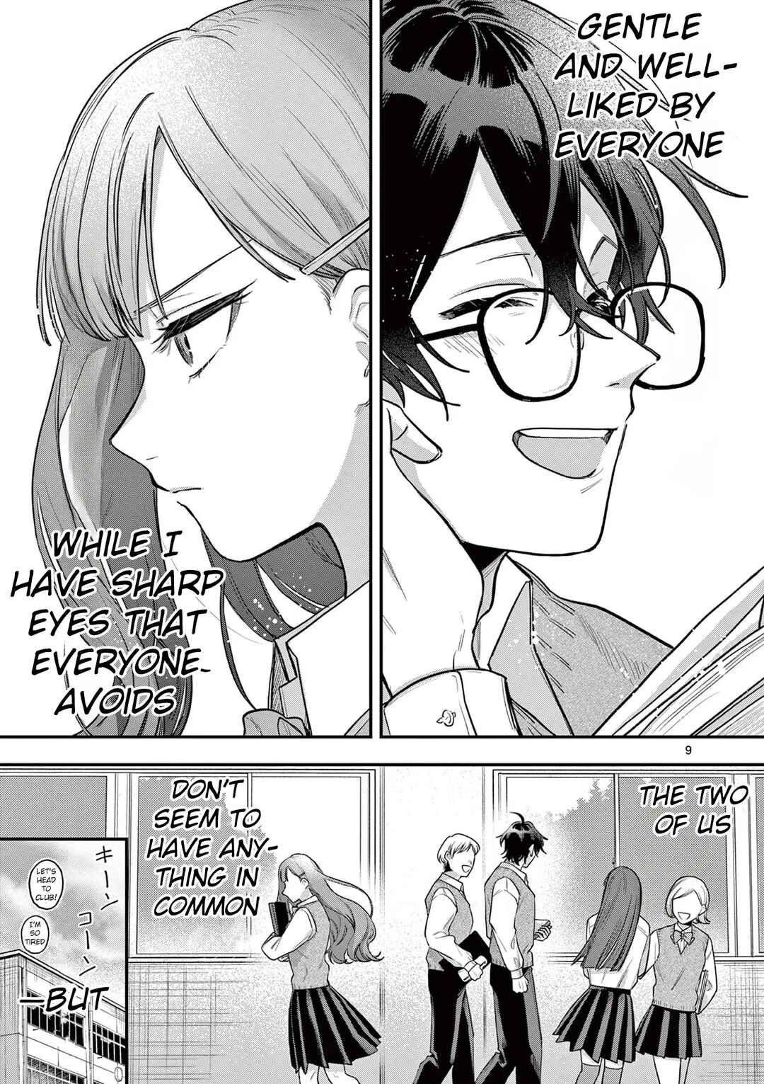 Janome-san wa Hohoemitai! Chapter 1 - Page 9