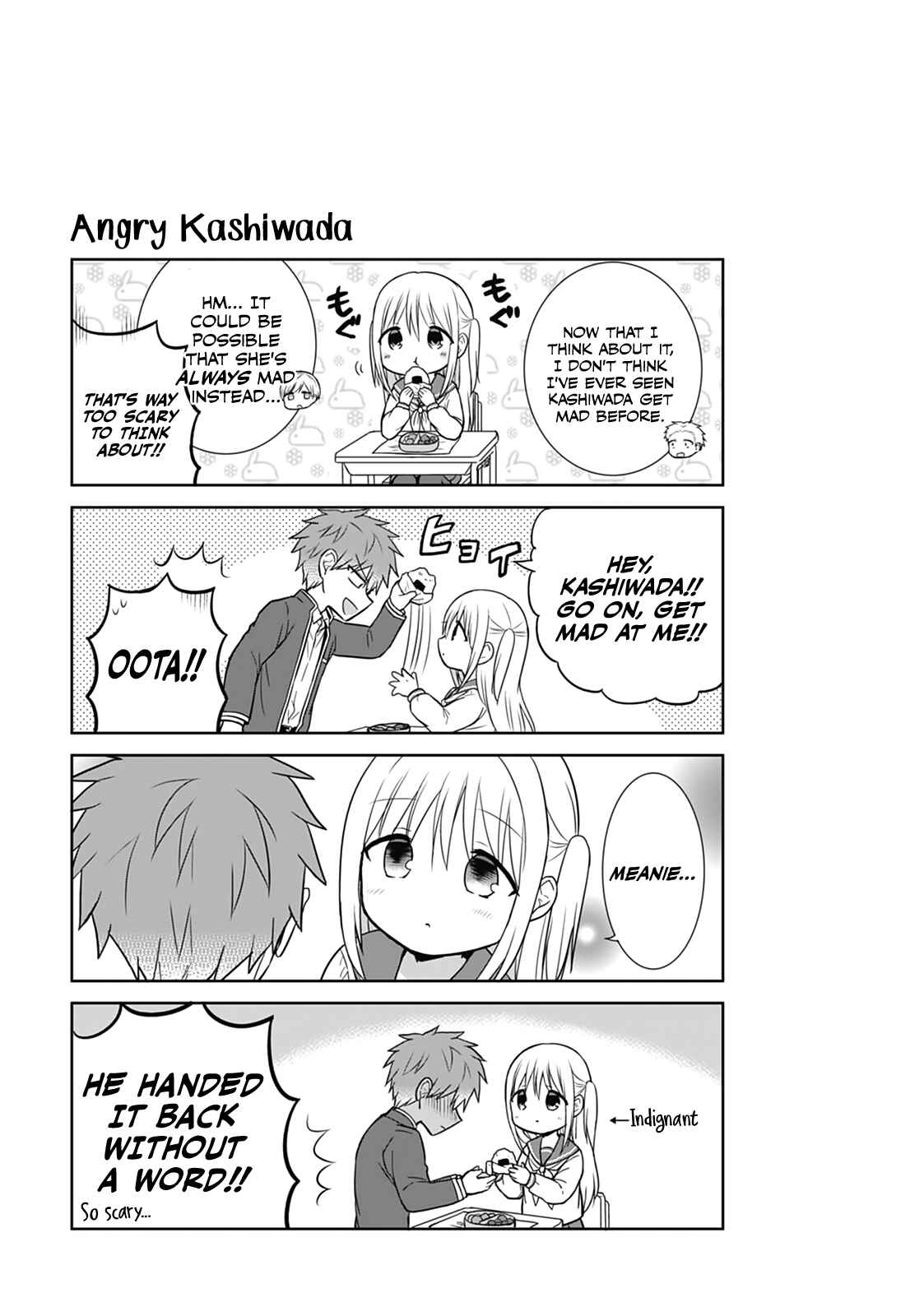 Kao ni Denai Kashiwada-san to Kao ni Deru Oota-kun Chapter 22 - Page 11