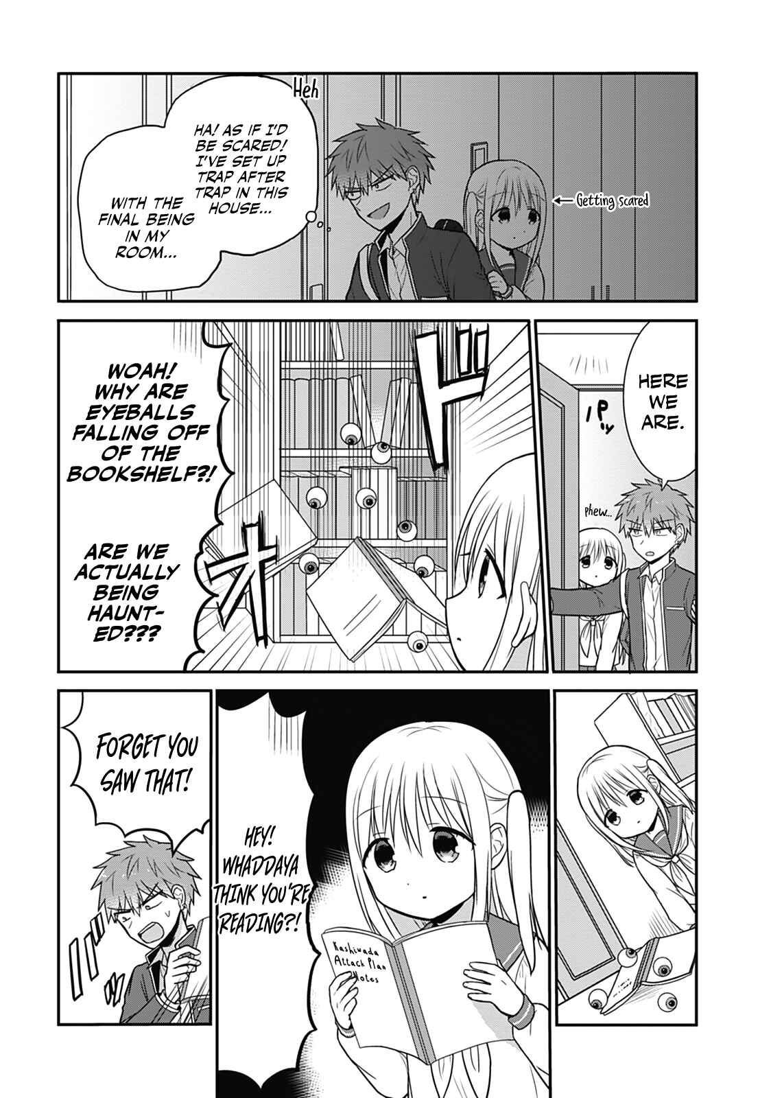 Kao ni Denai Kashiwada-san to Kao ni Deru Oota-kun Chapter 22 - Page 3