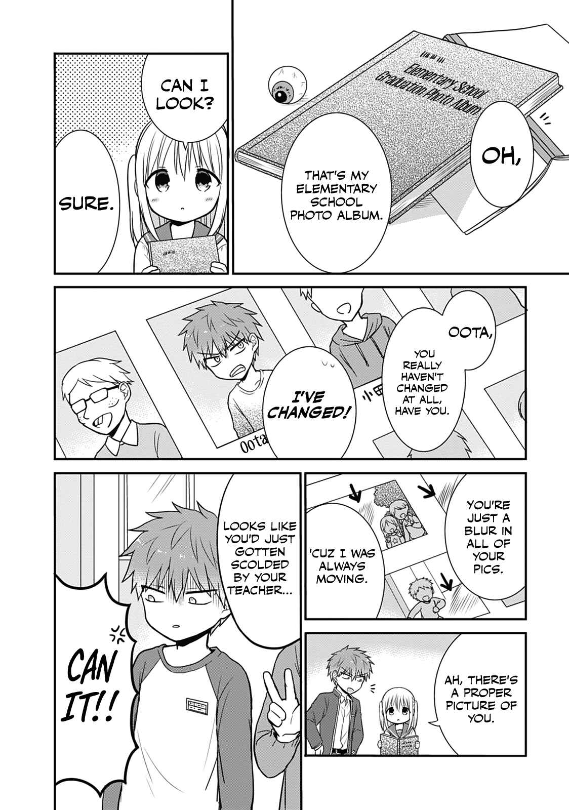 Kao ni Denai Kashiwada-san to Kao ni Deru Oota-kun Chapter 22 - Page 4