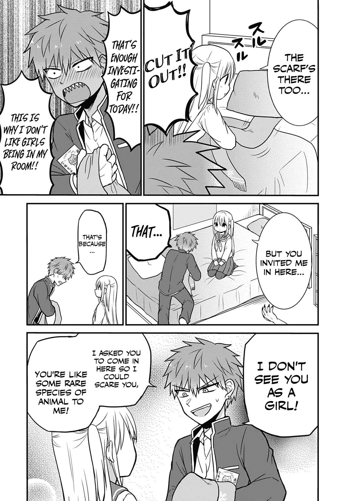 Kao ni Denai Kashiwada-san to Kao ni Deru Oota-kun Chapter 22 - Page 7